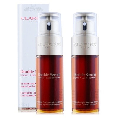 CLARINS CLARINS 克蘭詩 黃金雙激萃-超級精華2入組(50mlX2)-國際航空版