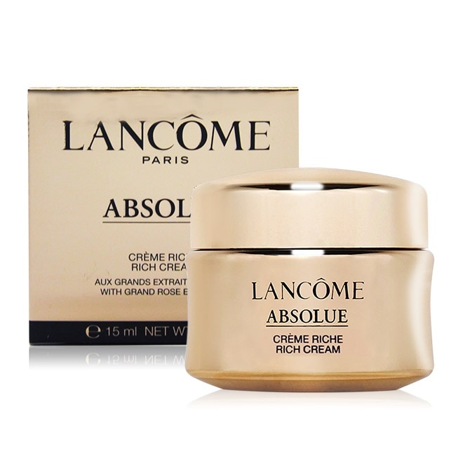 LANCOME 蘭蔻 絕對完美黃金玫瑰修護乳霜豐潤版(15ml)