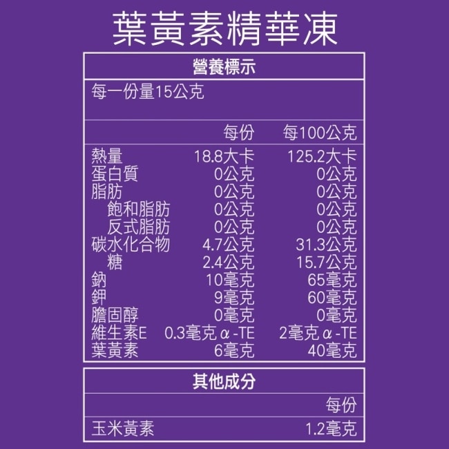 白蘭氏金盞花葉黃素精華凍15GX21條 (每日基礎保養 輕度3C族/學童晶亮首選)-箱購