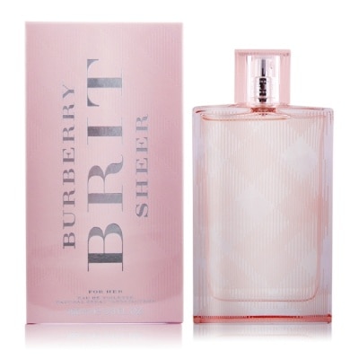 BURBERRY Burberry 粉紅風格淡香水 Brit Sheer(100ml) EDT-國際航空版