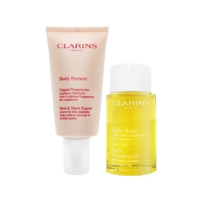 ESTEE LAUDER CLARINS 克蘭詩 全新一代宛若新生撫紋霜 175ml+身體調和護理油 100ml