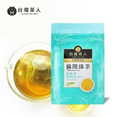 TAIWANCHAREN 辦公室正能量-偷閒綠茶(2g*25包)