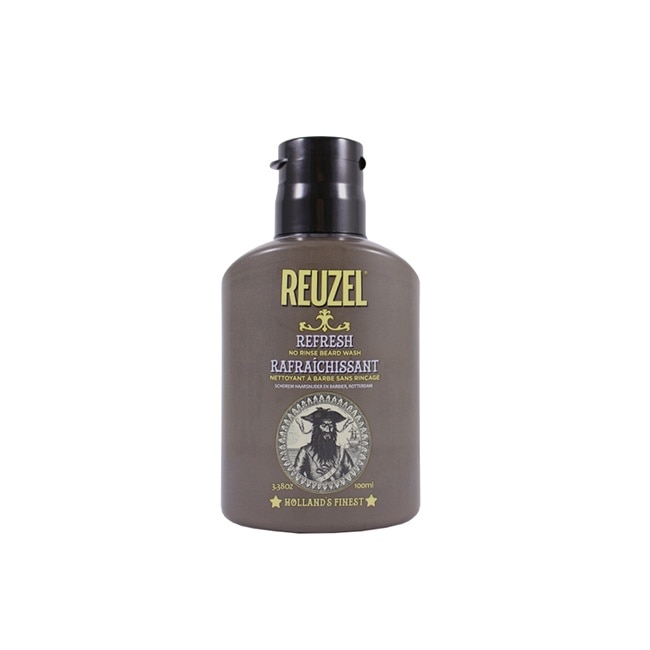 REUZEL 免沖保濕潔淨鬍鬚泡沬 100ml