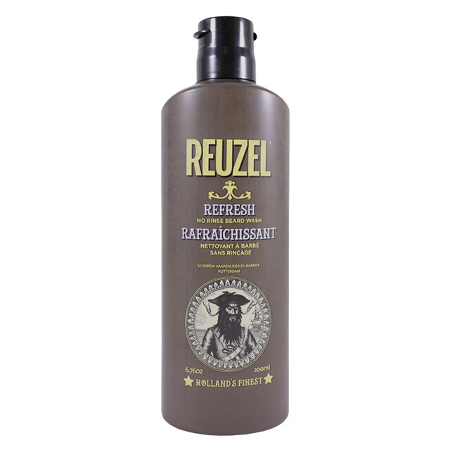 REUZEL 免沖保濕潔淨鬍鬚泡沬 200ml