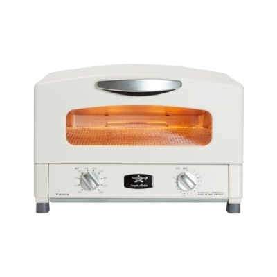 IRIS 日本千石阿拉丁專利0.2秒瞬熱4枚焼復古多用途烤箱(白)