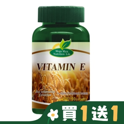 MEGA Mega 維他命E軟膠囊90顆