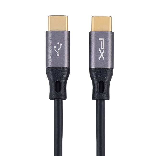 PX大通 USB 2.0 C to C充電傳輸線(0.25m) UCC2-0.25B