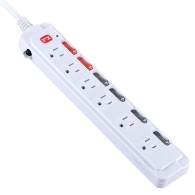 PX PX大通 6切6座9尺(2.7m)電源延長線 PEC-3669