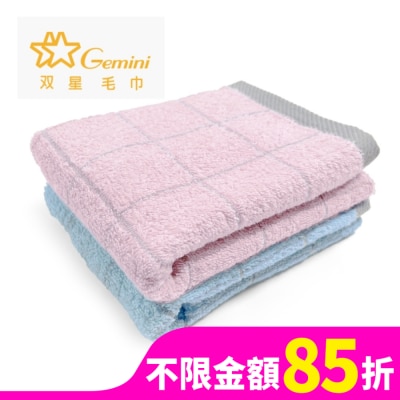 Miine Miine 棋盤方格毛巾/2入