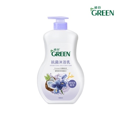 GREEN 綠的 綠的抗菌沐浴乳1000ml-鳶尾花精萃