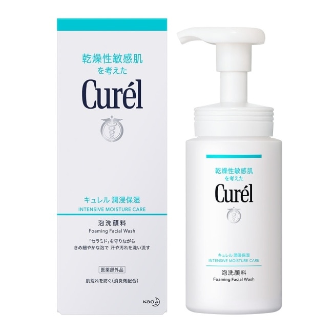 Curel潤浸保濕洗顏慕絲150ml