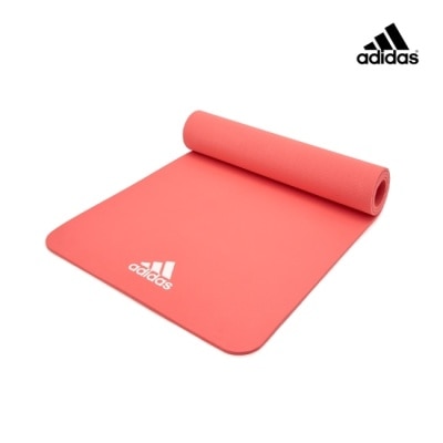 ADIDAS運動配件 Adidas Yoga 輕量波紋瑜珈墊 - 8mm (珊瑚粉)