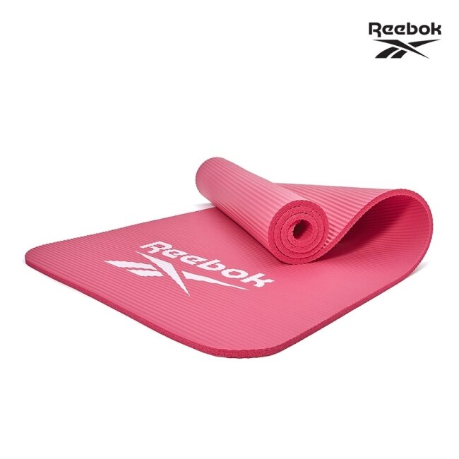 Reebok-全面防滑訓練墊-10mm(粉)