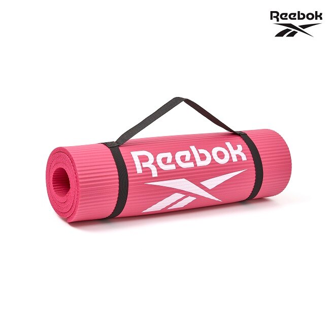 Reebok-加厚防滑訓練墊-15mm(粉)