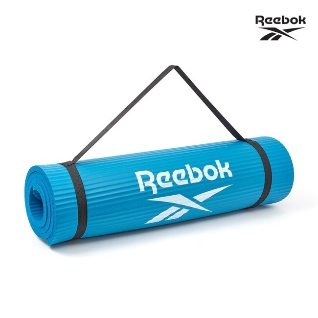 Reebok-加厚防滑訓練墊-15mm(藍)