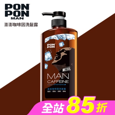 PONPONMAN - 澎澎MAN咖啡因勁涼洗髮露650g