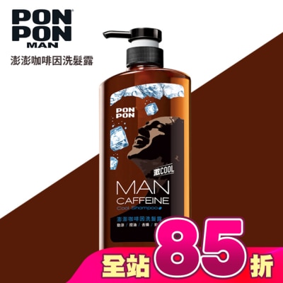 PONPONMAN - 澎澎MAN咖啡因勁涼洗髮露650g