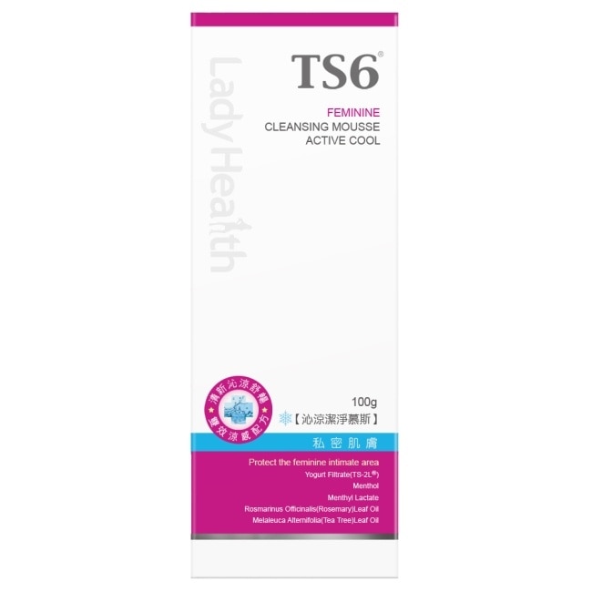 TS6護一生沁涼潔淨慕斯100g image