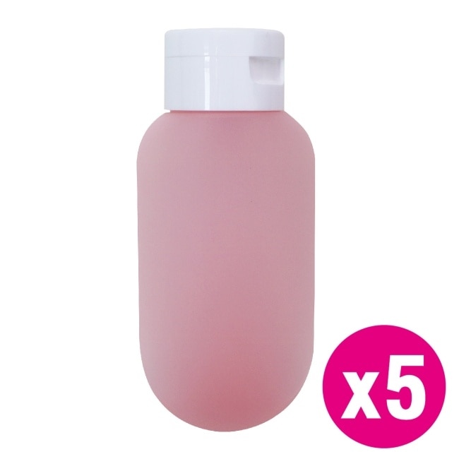 馬卡龍彩色擠壓瓶/空瓶60ml*粉(5入) image