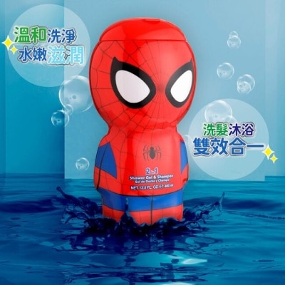 DISNEY SPIDERMAN 蜘蛛人限定版 2合1沐浴洗髮精 400ml