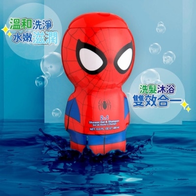 DISNEY SPIDERMAN 蜘蛛人限定版 2合1沐浴洗髮精 400ml
