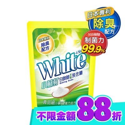 白帥帥 白帥帥小蘇打抗菌洗衣精補充包1650g image