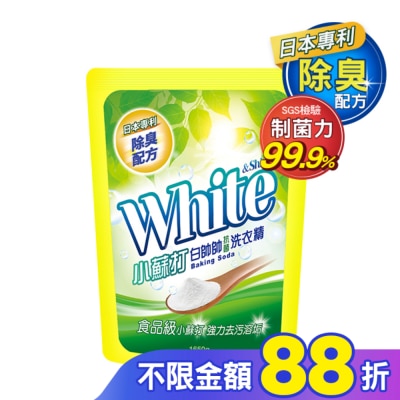 白帥帥 白帥帥小蘇打抗菌洗衣精補充包1650g