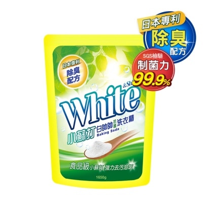 白帥帥 白帥帥小蘇打抗菌洗衣精補充包1650g