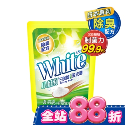 白帥帥 - 白帥帥小蘇打抗菌洗衣精補充包1650g image