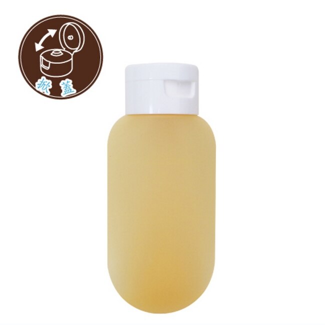 彩色擠壓瓶/空瓶60ml-黃(5入)