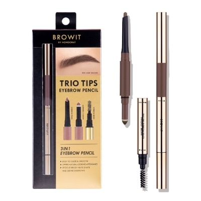 BROWIT BROWIT貝奧莉 3in1鑽石型氣墊眉筆(核桃棕)
