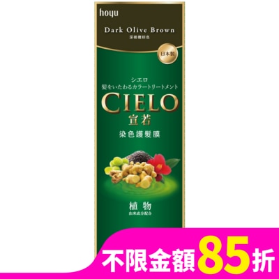 CIELO宣若 宣若 染色護髮膜 深橄欖棕色 (180g)