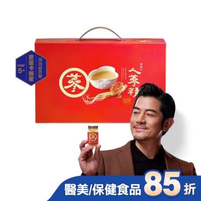 老協珍 老協珍人蔘精 麥蘆卡蜂蜜口味(60ml*14入)