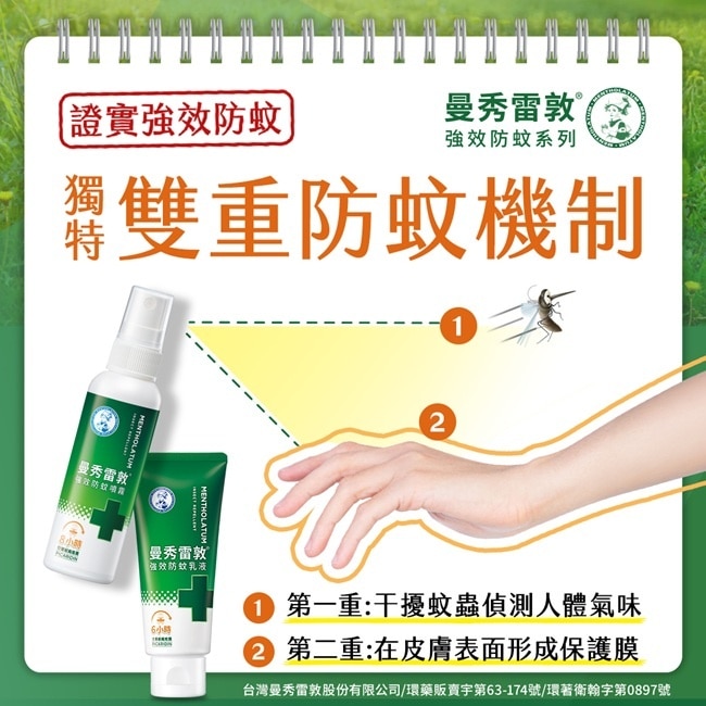 曼秀雷敦強效防蚊噴霧60ml