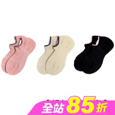 Miine - Minne足弓支撐透氣船襪DP21040M(顏色隨機出貨)