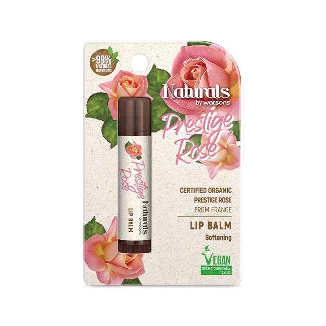 Naturals by Watsons 精萃玫瑰潤唇膏 4.5g (new) image