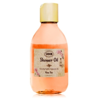 SABON SABON 玫瑰茶語沐浴油(300ml)-國際航空版