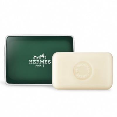 HERMES HERMES 愛馬仕 D’Orange Verte 橘綠之泉香皂(50g)-國際航空版