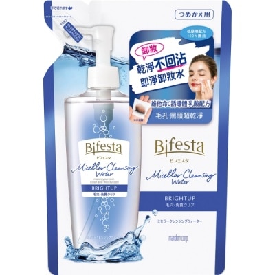 Bifesta碧菲絲特 碧菲絲特抗暗沉即淨卸妝水(補充包)360ml