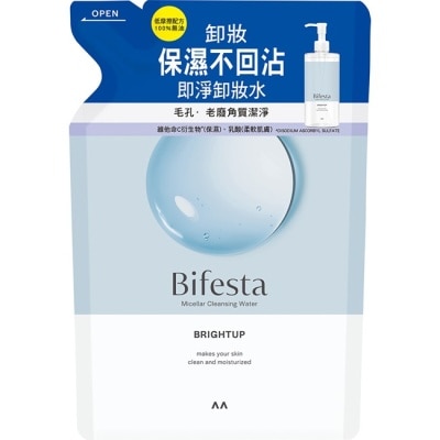 Bifesta碧菲絲特 碧菲絲特抗暗沉即淨卸妝水(補充包)360ml