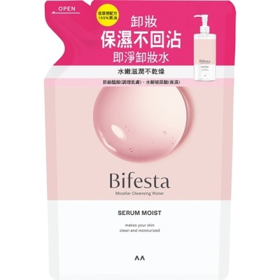 Bifesta碧菲絲特 碧菲絲特保濕即淨卸妝水(補充包)360ml
