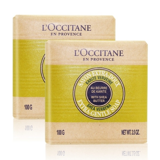 L’OCCITANE 歐舒丹 乳油木馬鞭草皂(100g)X2