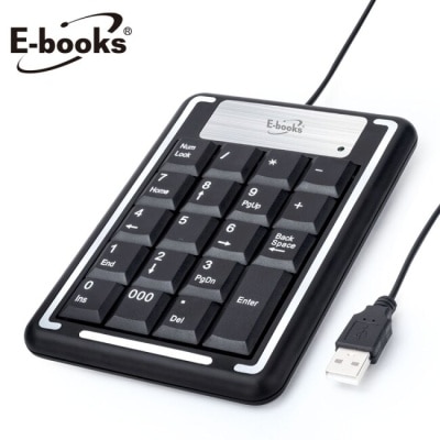 E-BOOKS E-books Z9 薄型19鍵數字鍵盤