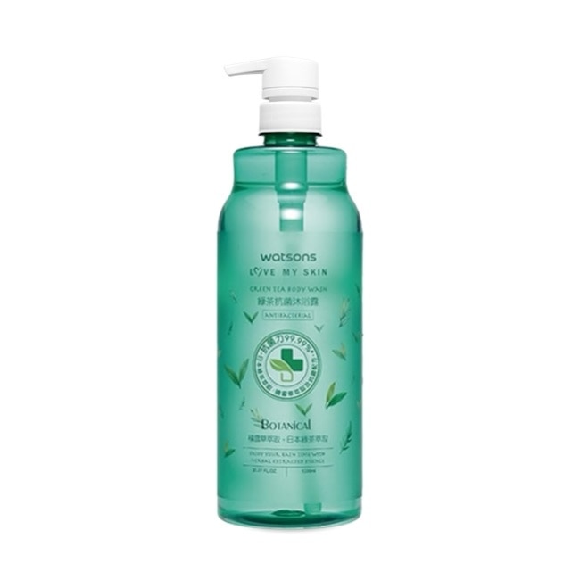 屈臣氏綠茶抗菌沐浴乳1000ml image