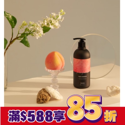 BANANAL BANANAL胺基酸香氛洗髮精-蜜桃杉木500ml