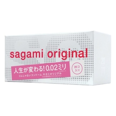 SAGAMI 相模元祖 0.02 標準裝 PU 衛生套 20 入