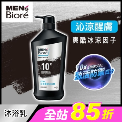 MEN'S Biore 花王男性 - MENS Biore 沁涼醒膚沐浴精750g