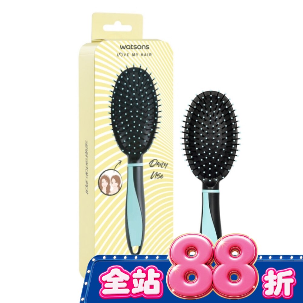 屈臣氏氣墊按摩梳1入【隨機出貨】 image
