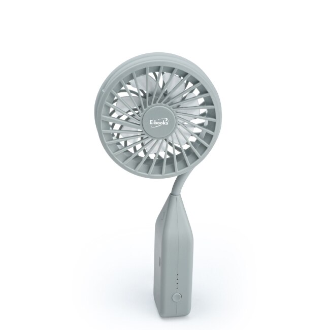 E-books K32 手持掛式彎管百變神器充電風扇-綠