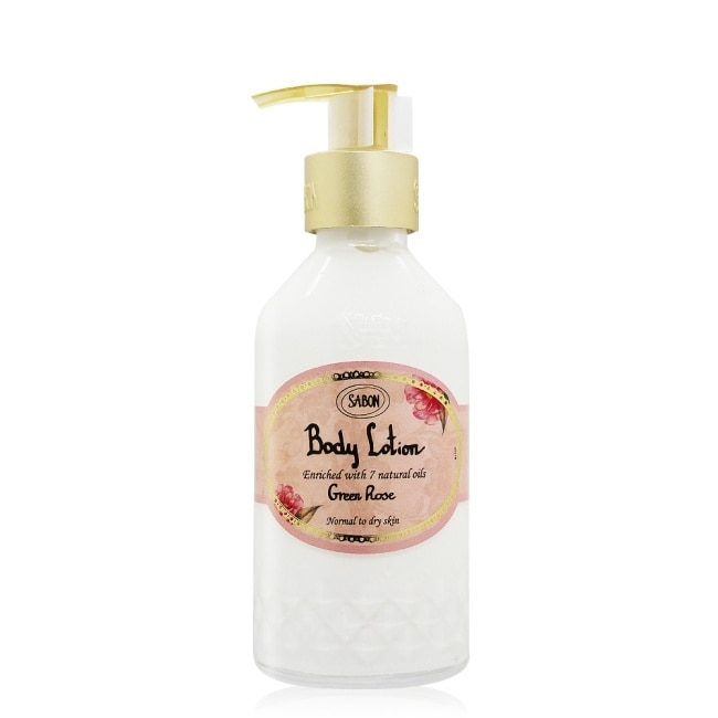 SABON 以色列綠玫瑰身體乳液(200ml)-國際航空版